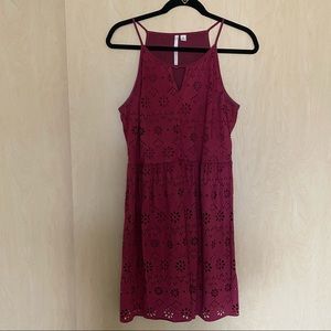 Lauren Conrad Suede Dress